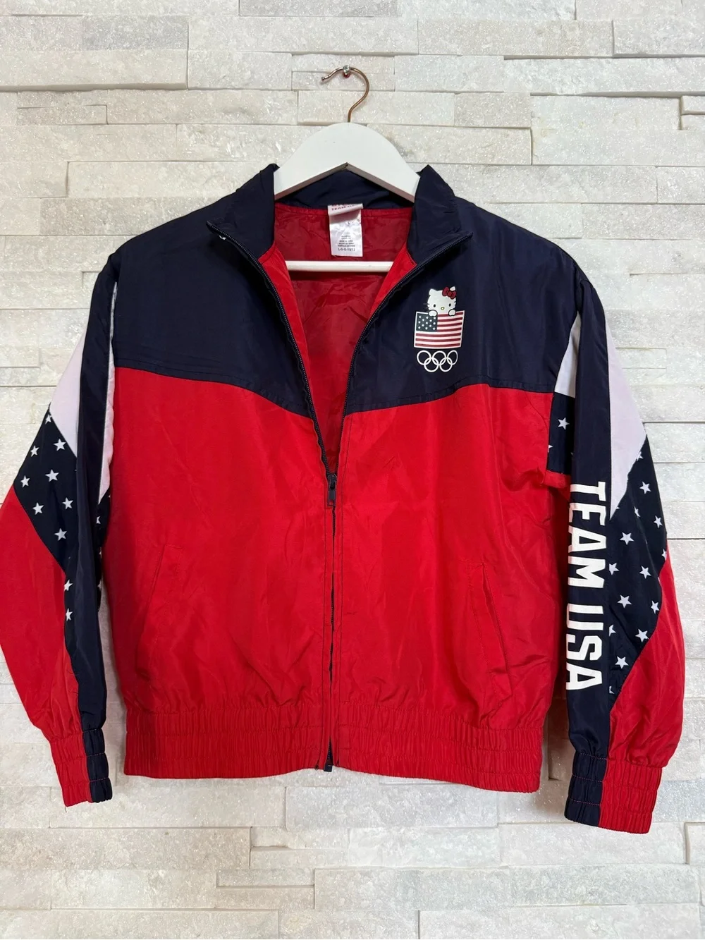 Hello Kitty + Team USA Windbreaker Jacket